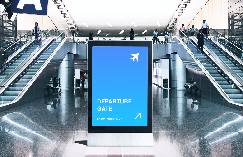 Airport Example MonitorsAnyWhere