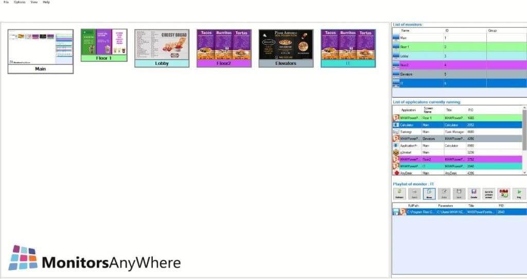 Monitors AnyWhere How Monitors AnyWhere have assisted a customer in