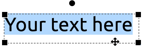 text element improvement