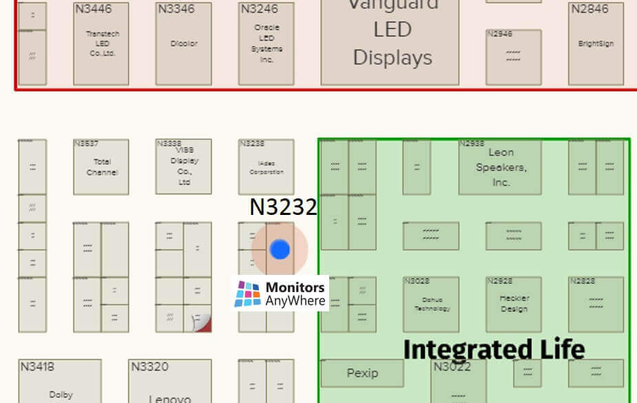 ISE 2018 Map