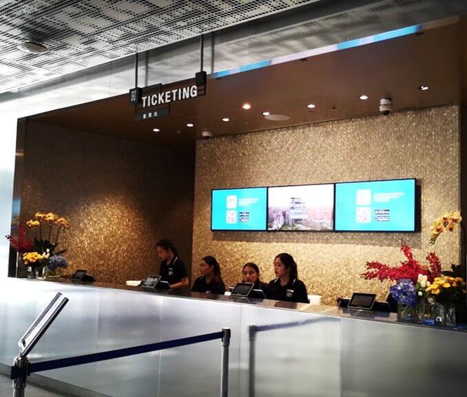 Digital signage screens and video walls using Monitor Anywhere at Mahanakhon