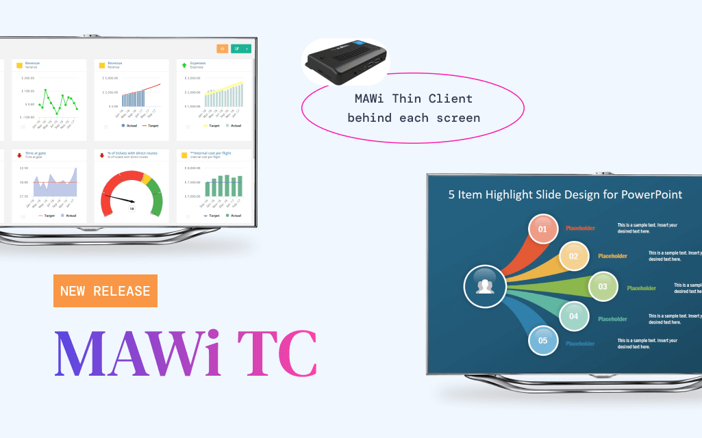 New release – Monitors AnyWhere debuts MAWi TC