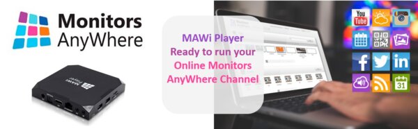 mawi player for Online Monitors AnyWhere