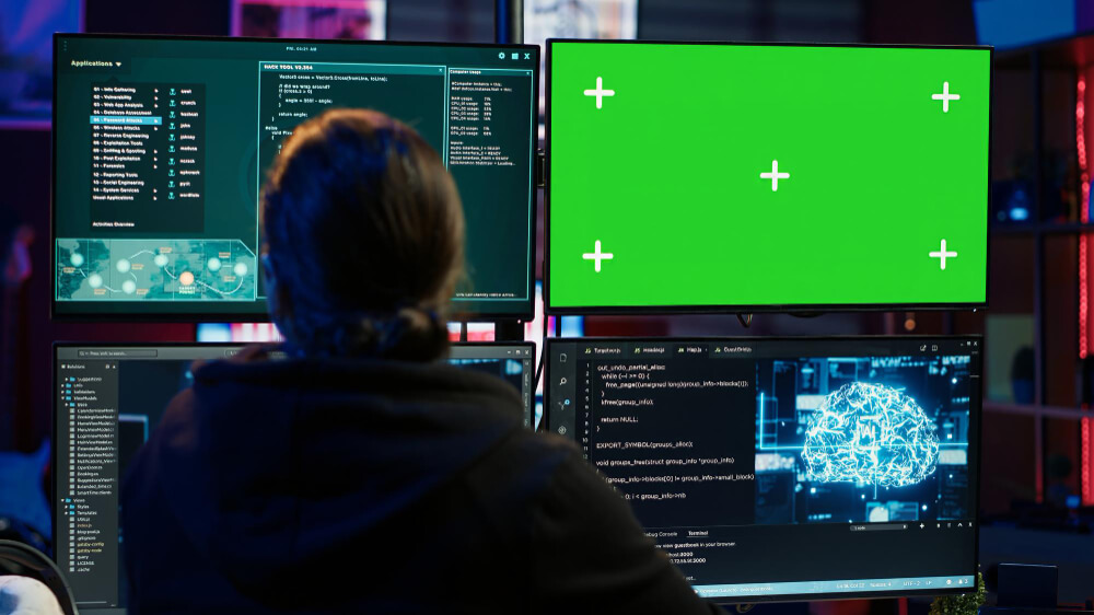 Combining Screens Into One PC Setup Saves Money