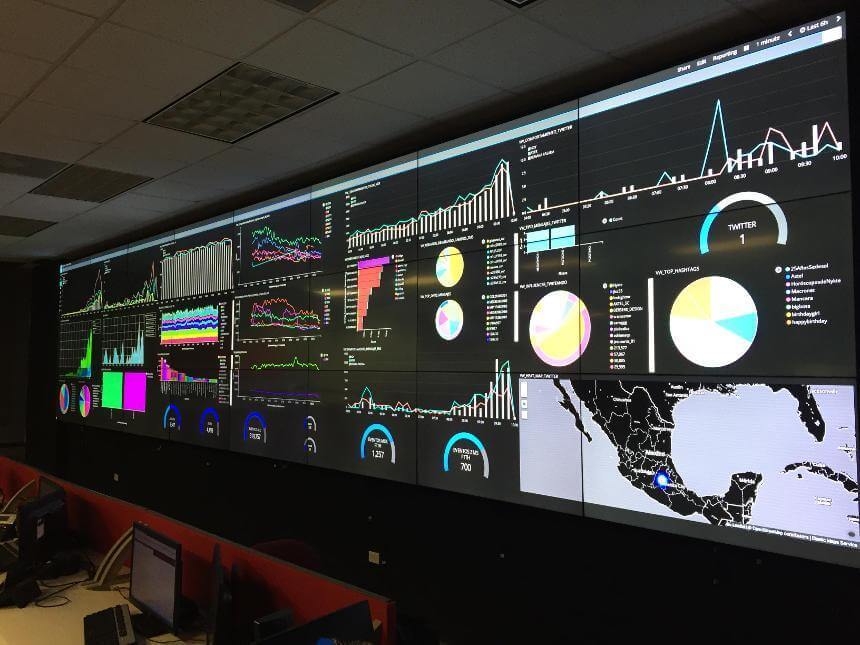 control room video wall