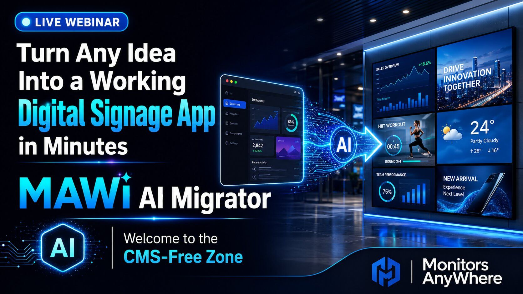 Webinar Recap: Turn Any Idea Into a Digital Signage App in Minutes